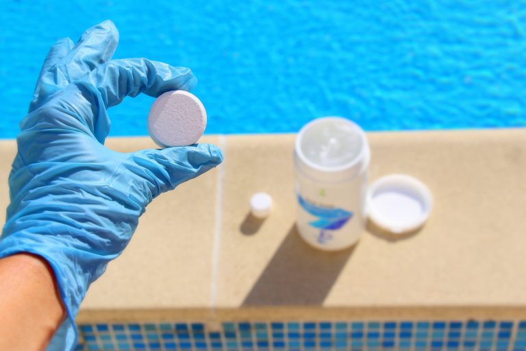 Chlorine tab